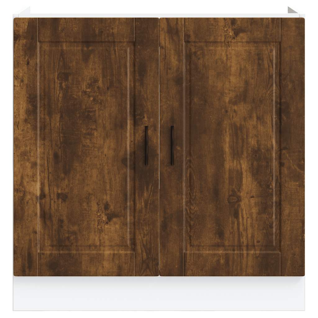 Mobile base lavello Porto Rovere Fumo 80x46x81,5 cm Truciolato