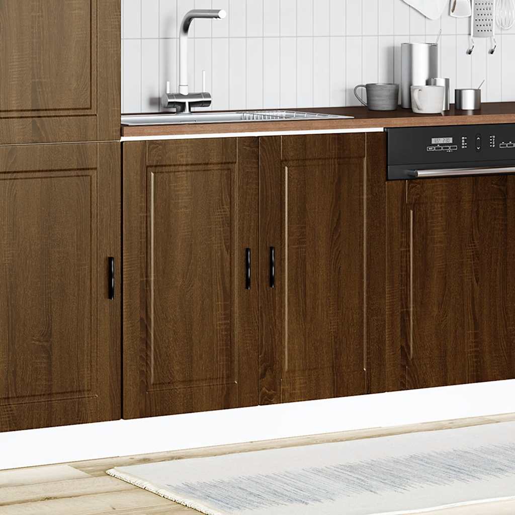 Mobile base lavello Porto Rovere Marrone 80x46x81,5 cm