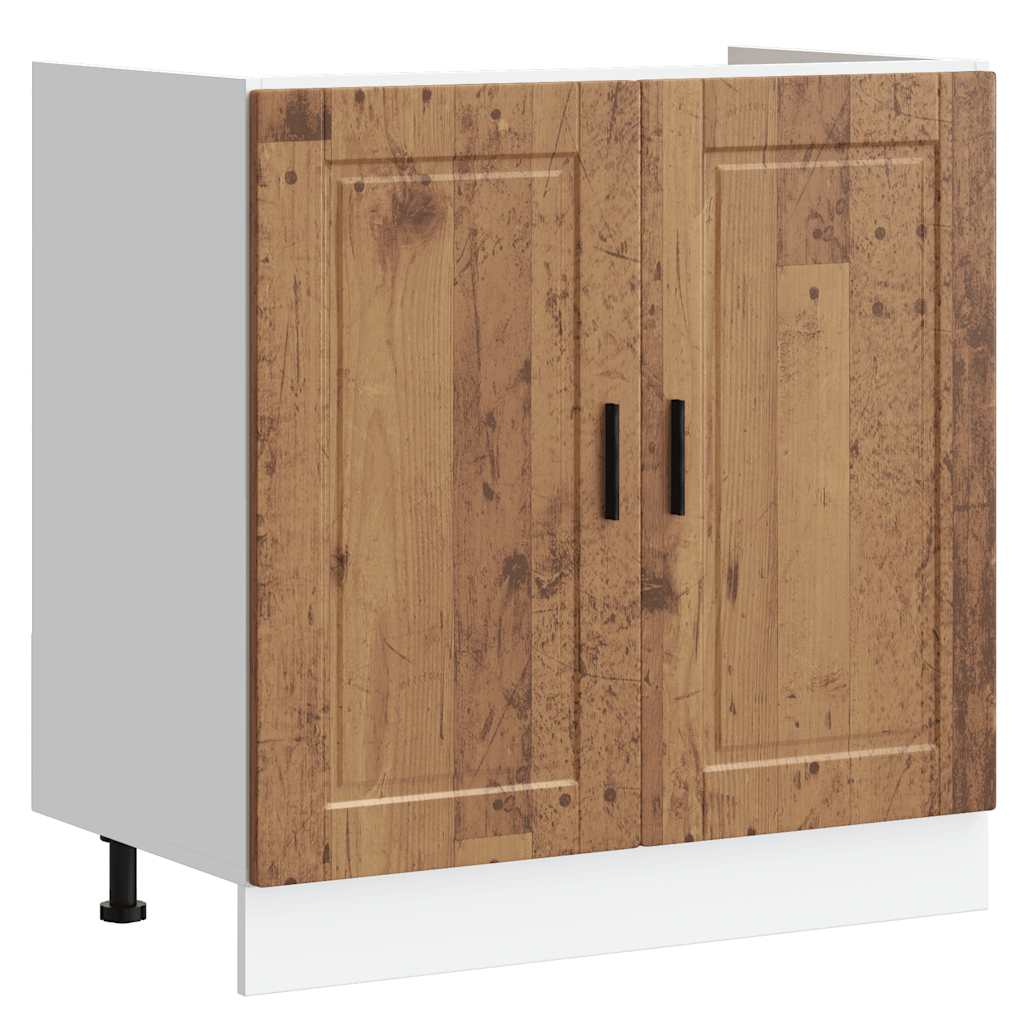 Mobile base lavello Porto Legno Vecchio 80x46x81,5cm Truciolato