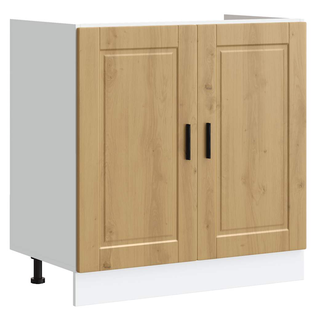 Mobile base lavello Porto Rovere Artigianale 80x46x81,5 cm
