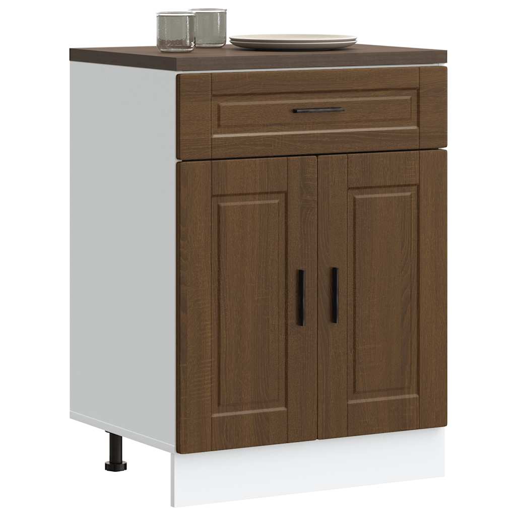 Base da Cucina Porto Rovere Marrone in Legno Multistrato