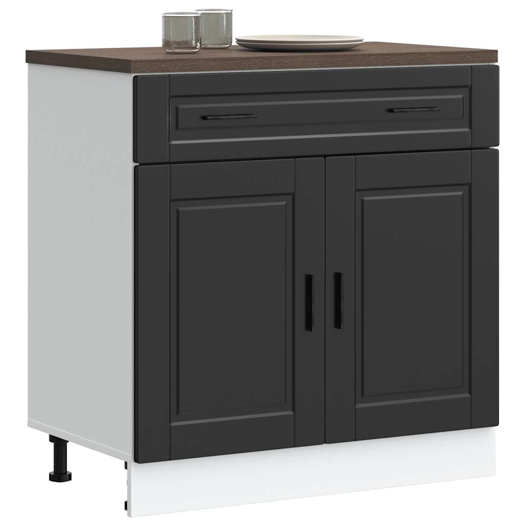 Base da Cucina Porto Nero in Legno Multistrato