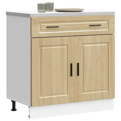 Base da Cucina Porto Rovere Sonoma in Legno Multistrato