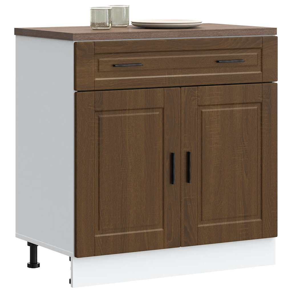 Base da Cucina Porto Rovere Marrone in Legno Multistrato