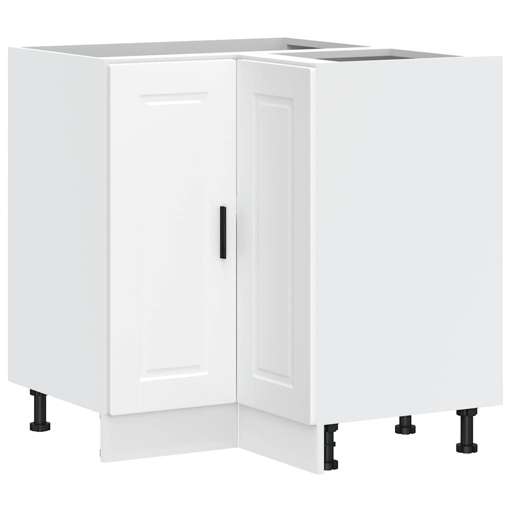 Base ad Angolo Cucina Porto Bianco in Legno Multistrato
