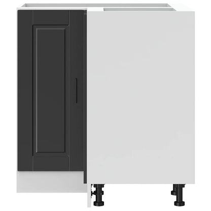 Base ad Angolo Cucina Porto Nero in Legno Multistrato