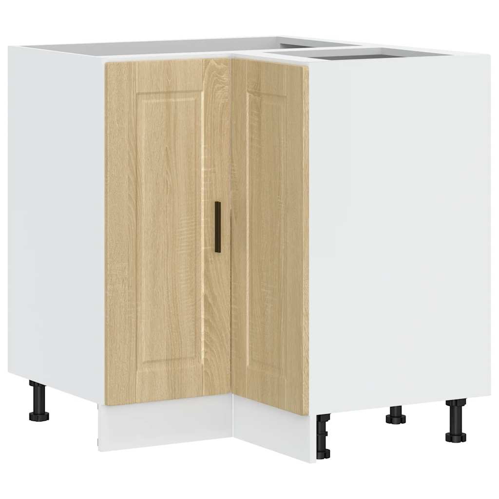 Base ad Angolo Cucina Porto Rovere Sonoma in Legno Multistrato