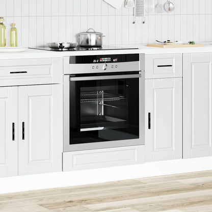 Armadio per Forno Porto Bianco in Legno Multistrato