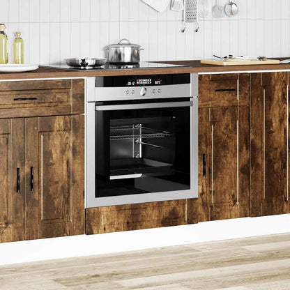 Armadio per Forno Porto Rovere Fumo in Legno Multistrato