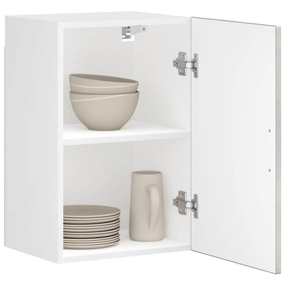 Pensile da Cucina Porto Grigio Cemento in Legno Multistrato