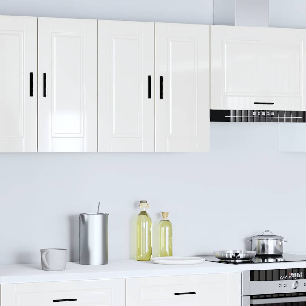 Pensile da Cucina Porto Bianco Lucido in Legno Multistrato