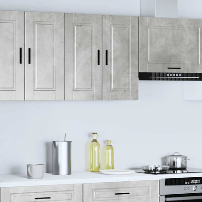 Pensile da Cucina Porto Grigio Cemento in Legno Multistrato
