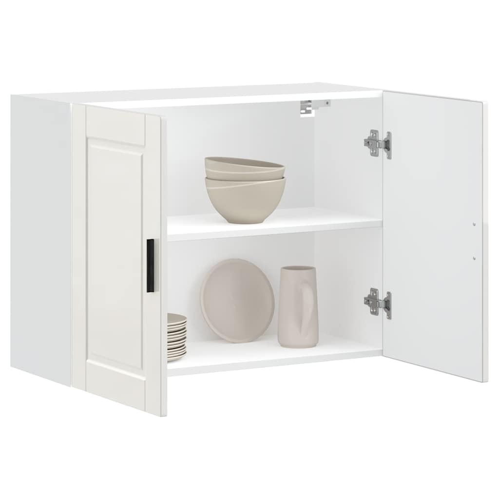 Pensile da Cucina Porto Bianco Lucido in Legno Multistrato