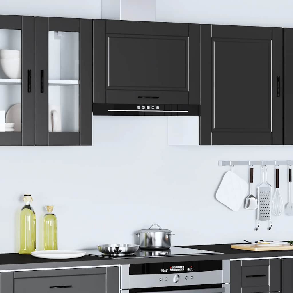 Pensile da Cucina Porto Nero in Legno Multistrato