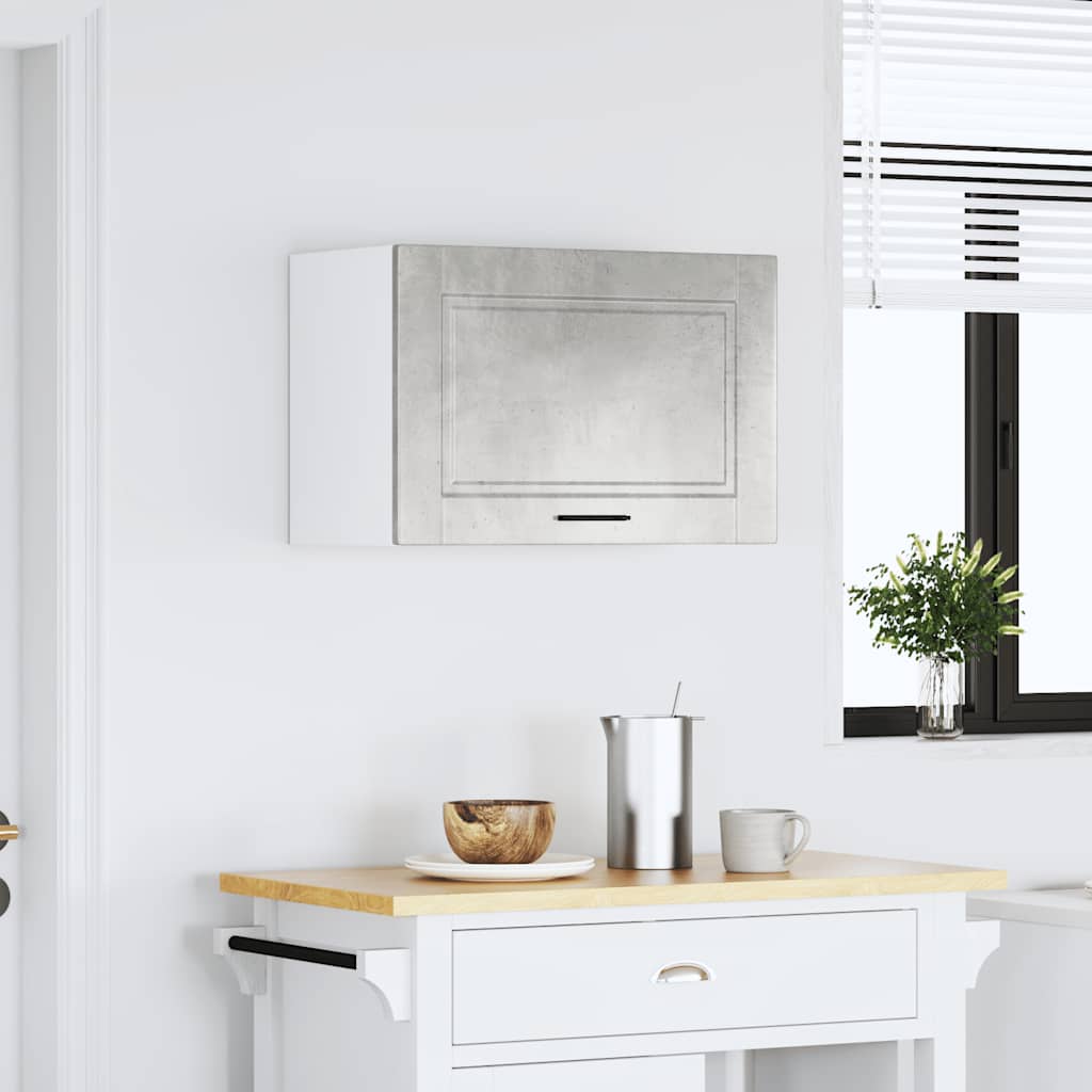 Pensile da Cucina Porto Grigio Cemento in Legno Multistrato