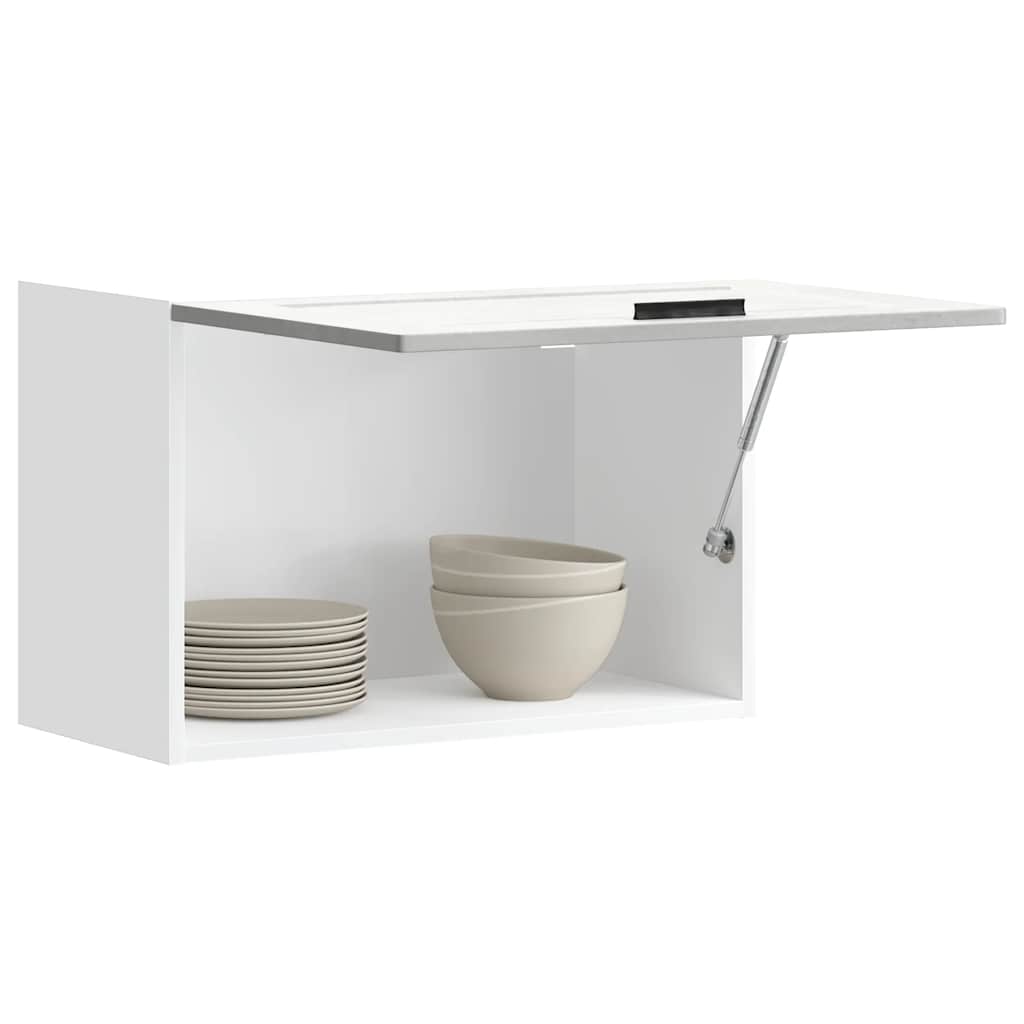 Pensile da Cucina Porto Grigio Cemento in Legno Multistrato