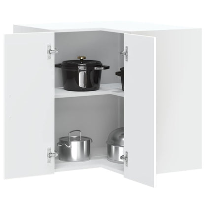 Pensile da Cucina ad Angolo Porto Bianco in Legno Multistrato