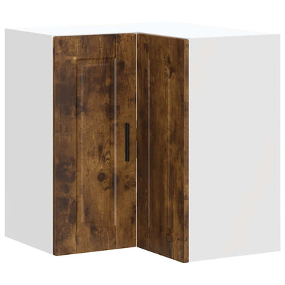 Pensile da Cucina ad Angolo Porto Rovere Fumo Legno Multistrato