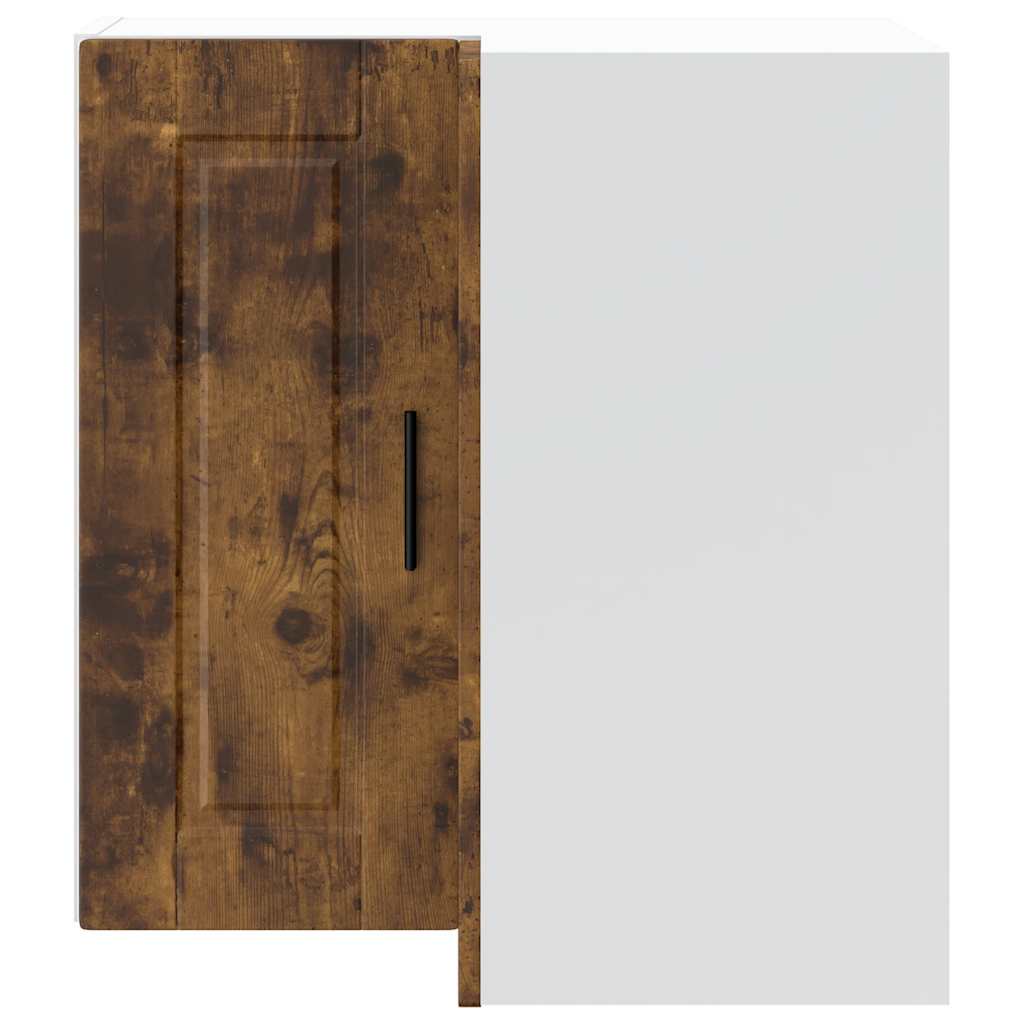 Pensile da Cucina ad Angolo Porto Rovere Fumo Legno Multistrato