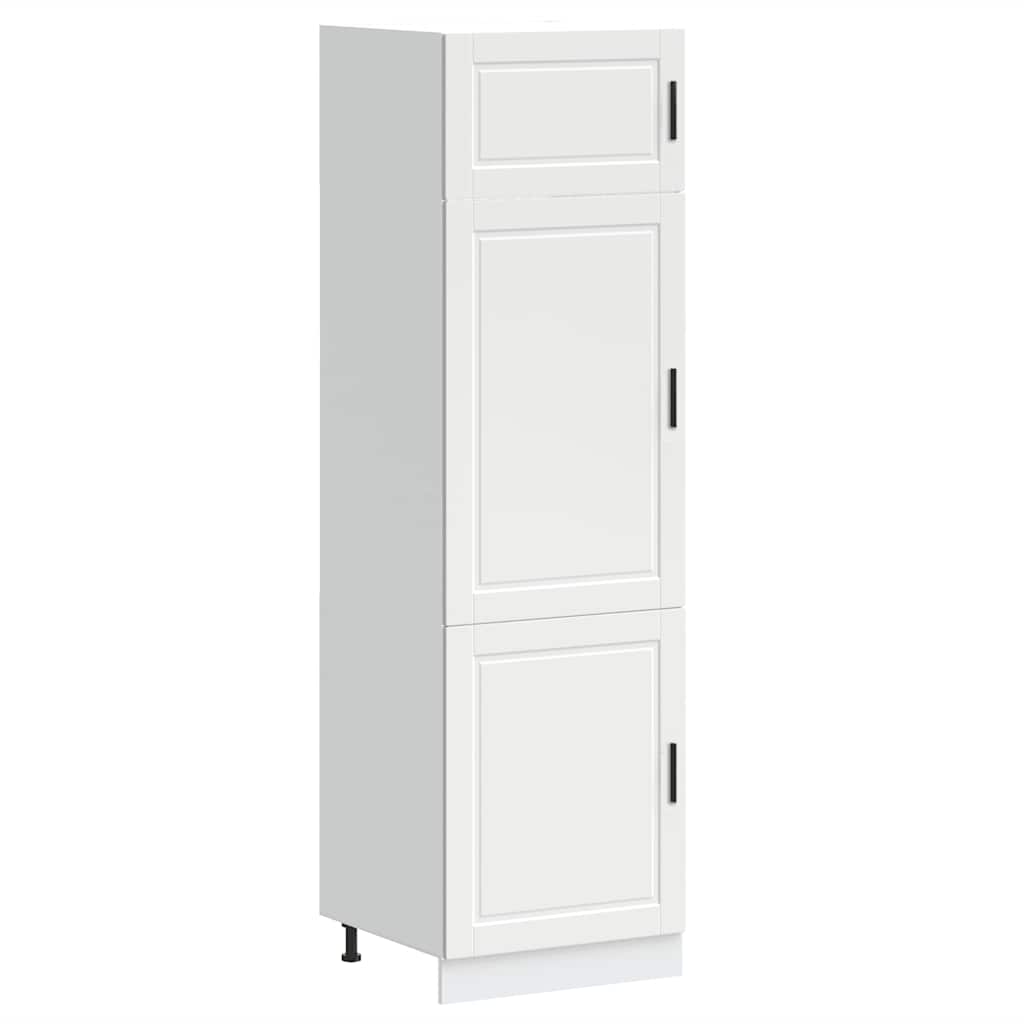 Armadio da Cucina Porto Bianco in Legno Multistrato
