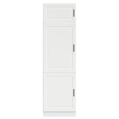 Armadio da Cucina Porto Bianco in Legno Multistrato