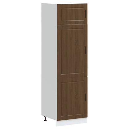 Armadio da Cucina Porto Rovere Marrone in Legno Multistrato