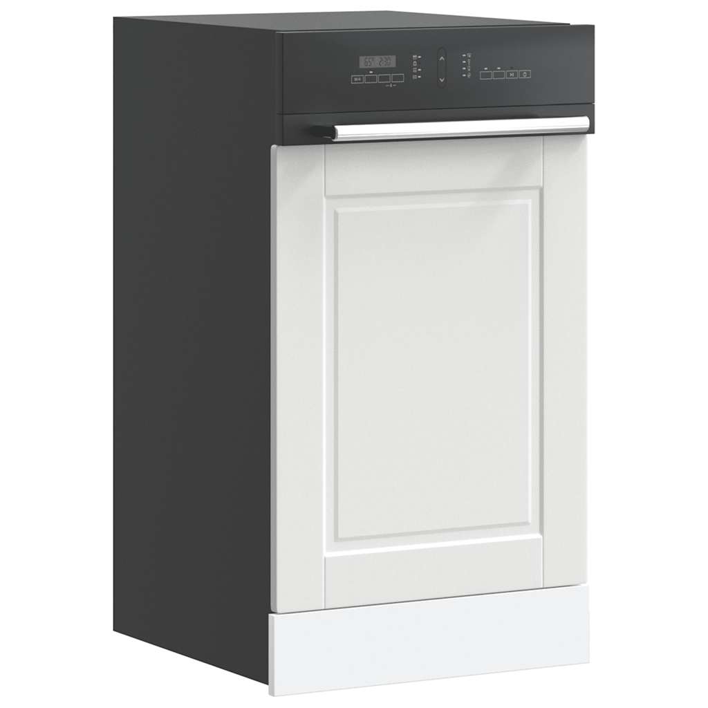 Pannello Lavastoviglie Porto Bianco 45x1,5x67 cm in Truciolato
