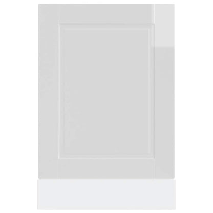 Pannello Lavastoviglie Porto Bianco Lucido 45x1,5x67 cm