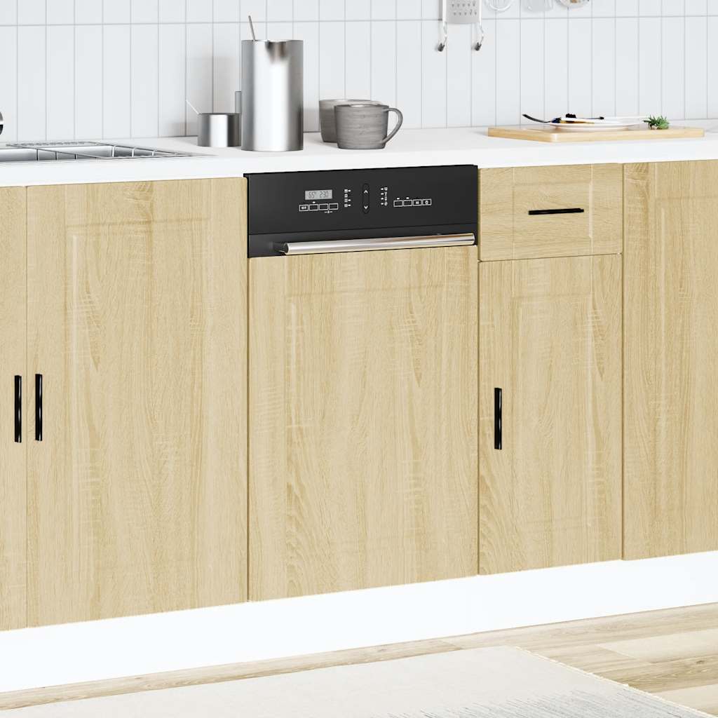 Pannello Lavastoviglie Porto Rovere Sonoma 45x1,5x67 cm