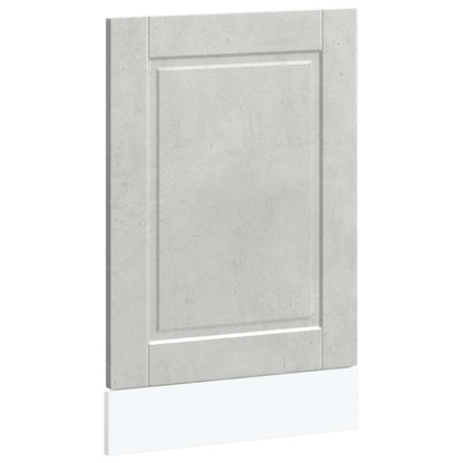 Pannello Lavastoviglie Porto Grigio Cemento 45x1,5x67 cm