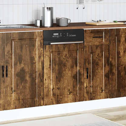 Pannello Lavastoviglie Porto Rovere Fumo 45x1,5x67 cm