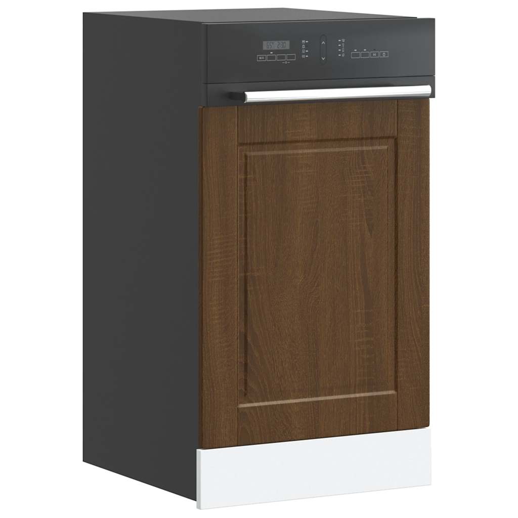 Pannello Lavastoviglie Porto Rovere Marrone 45x1,5x67 cm