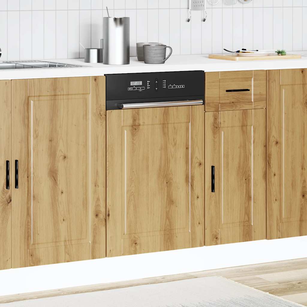 Pannello Lavastoviglie Porto Rovere Artigianale 45x1,5x67 cm