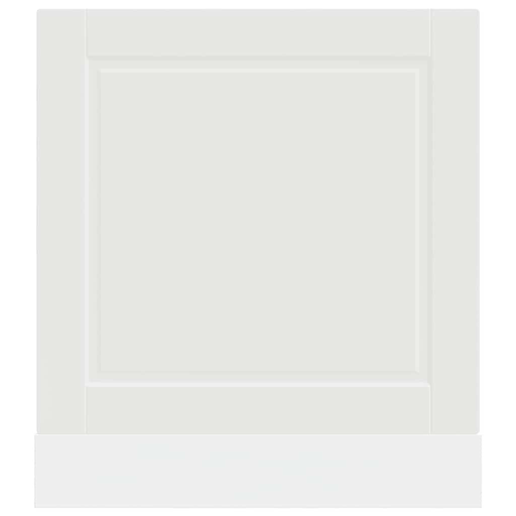 Pannello Lavastoviglie Porto Bianco 60x1,5x67 cm in Truciolato