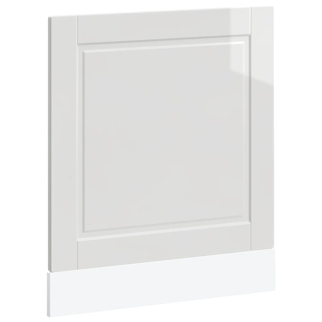 Pannello Lavastoviglie Porto Bianco Lucido 60x1,5x67 cm