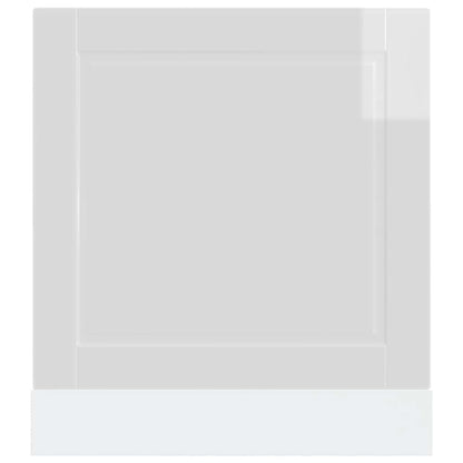 Pannello Lavastoviglie Porto Bianco Lucido 60x1,5x67 cm
