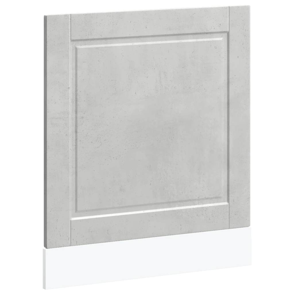 Pannello Lavastoviglie Porto Grigio Cemento 60x1,5x67 cm