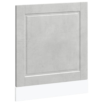 Pannello Lavastoviglie Porto Grigio Cemento 60x1,5x67 cm