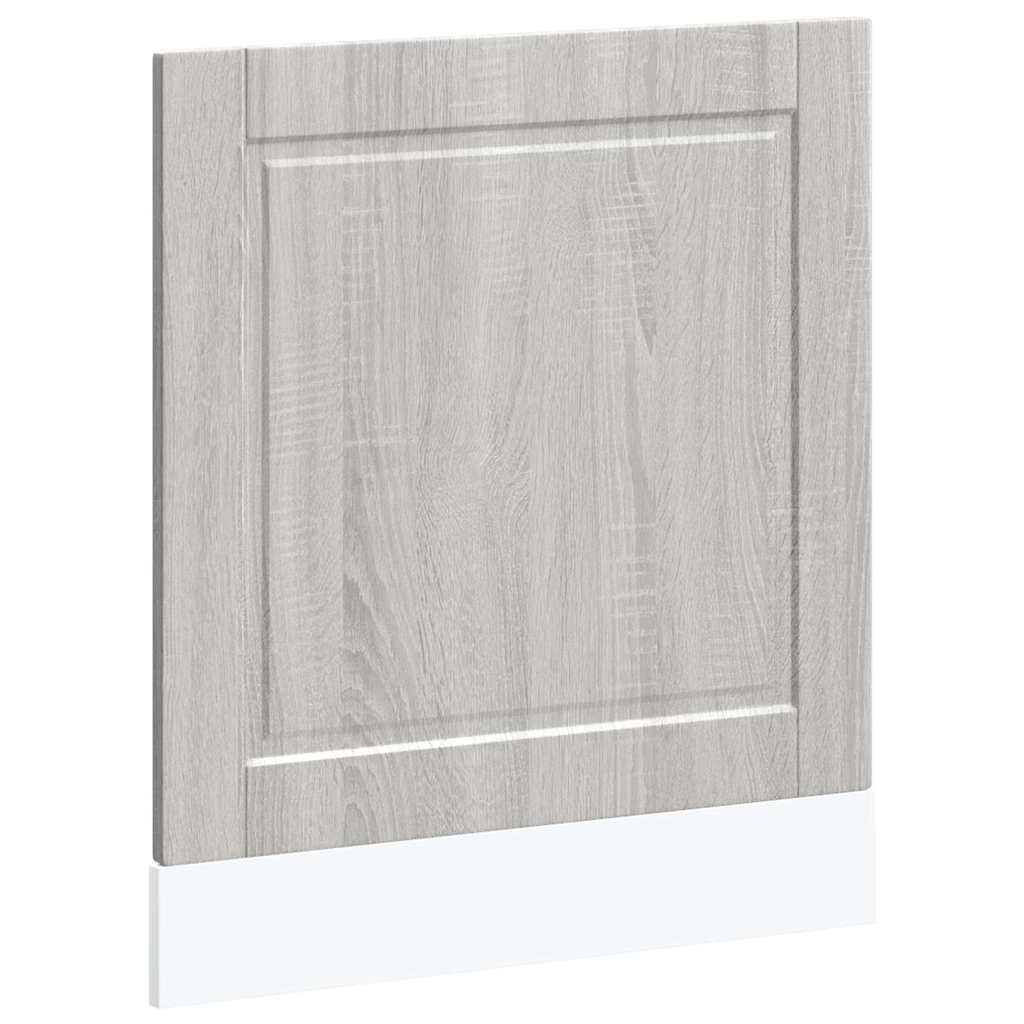 Pannello Lavastoviglie Porto Grigio Sonoma 60x1,5x67 cm
