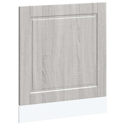 Pannello Lavastoviglie Porto Grigio Sonoma 60x1,5x67 cm