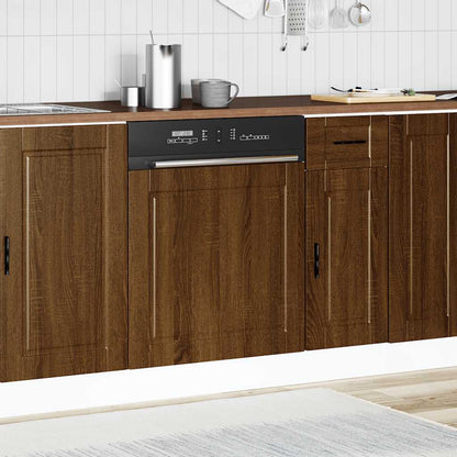 Pannello Lavastoviglie Porto Rovere Marrone 60x1,5x67 cm