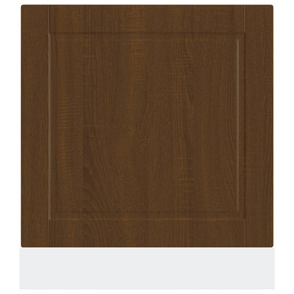 Pannello Lavastoviglie Porto Rovere Marrone 60x1,5x67 cm