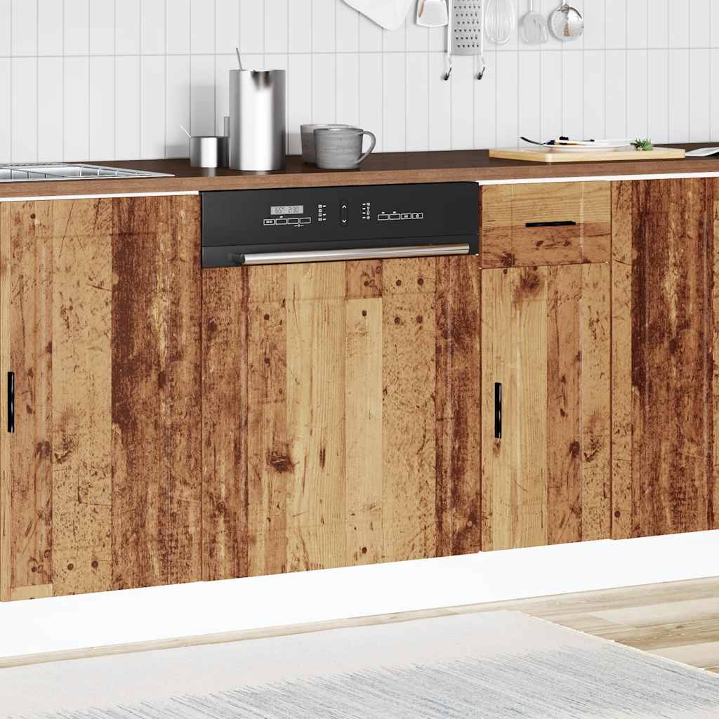 Pannello Lavastoviglie Porto Legno Vecchio 60x1,5x67 cm