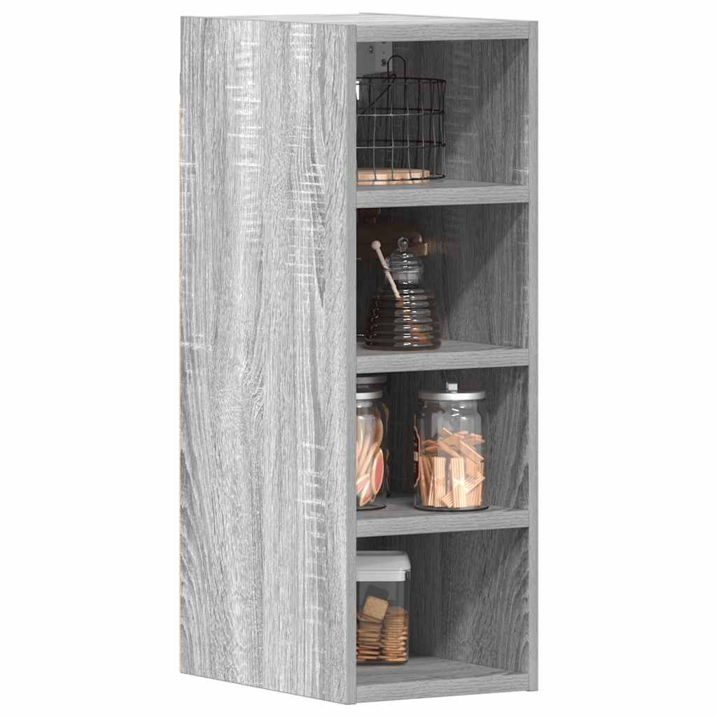 Mobile Pensile Grigio Sonoma 20x29,5x60 cm in Legno Multistrato