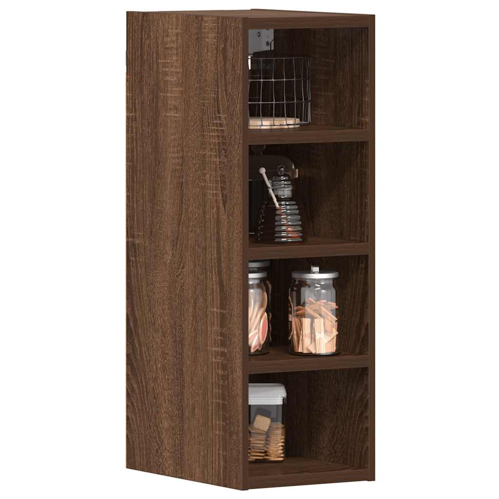 Mobile Pensile Rovere Marrone 20x29,5x60 cm Legno Multistrato