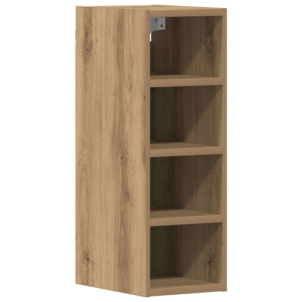 Mobile Pensile Rovere Artigianale 20x29,5x60 cm in Truciolato