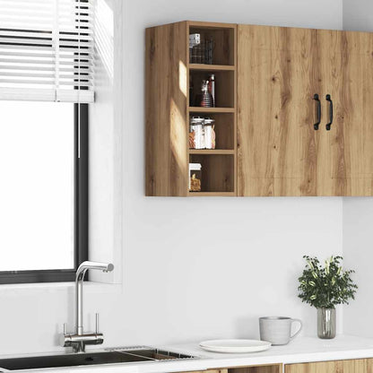 Mobile Pensile Rovere Artigianale 20x29,5x60 cm in Truciolato