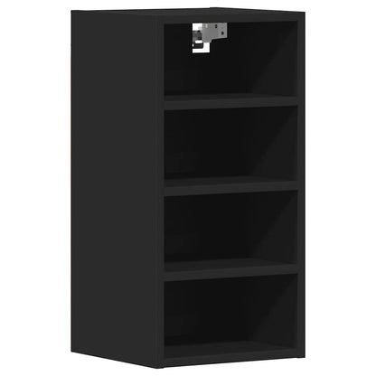 Mobile Pensile Nero 30x29,5x60 cm in Legno Multistrato