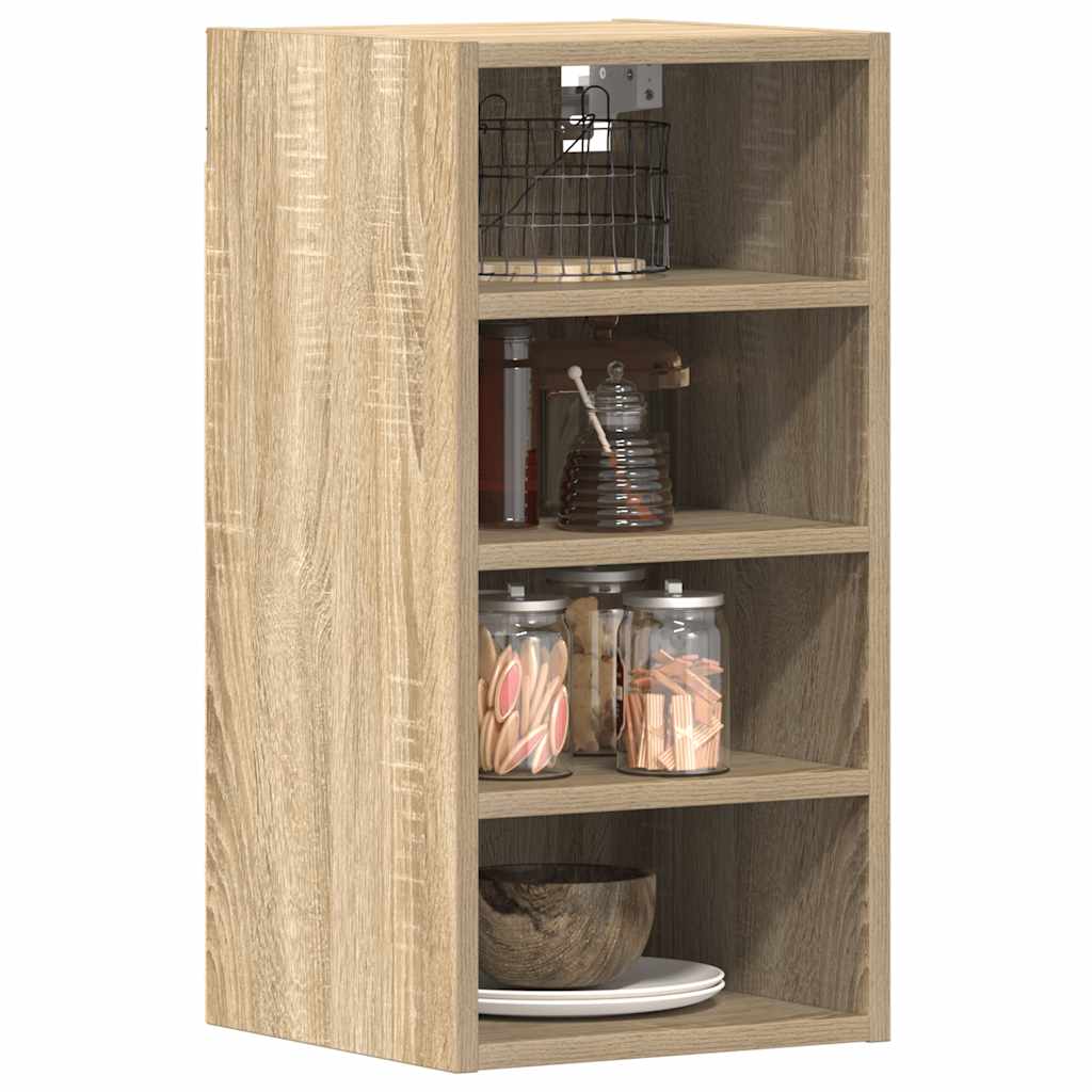 Mobile Pensile Rovere Sonoma 30x29,5x60 cm in Legno Multistrato