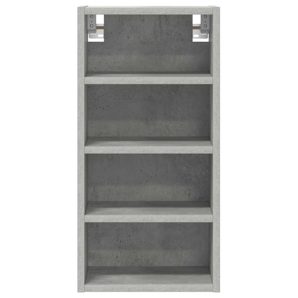 Mobile Pensile Grigio Cemento 30x29,5x60 cm Legno Multistrato